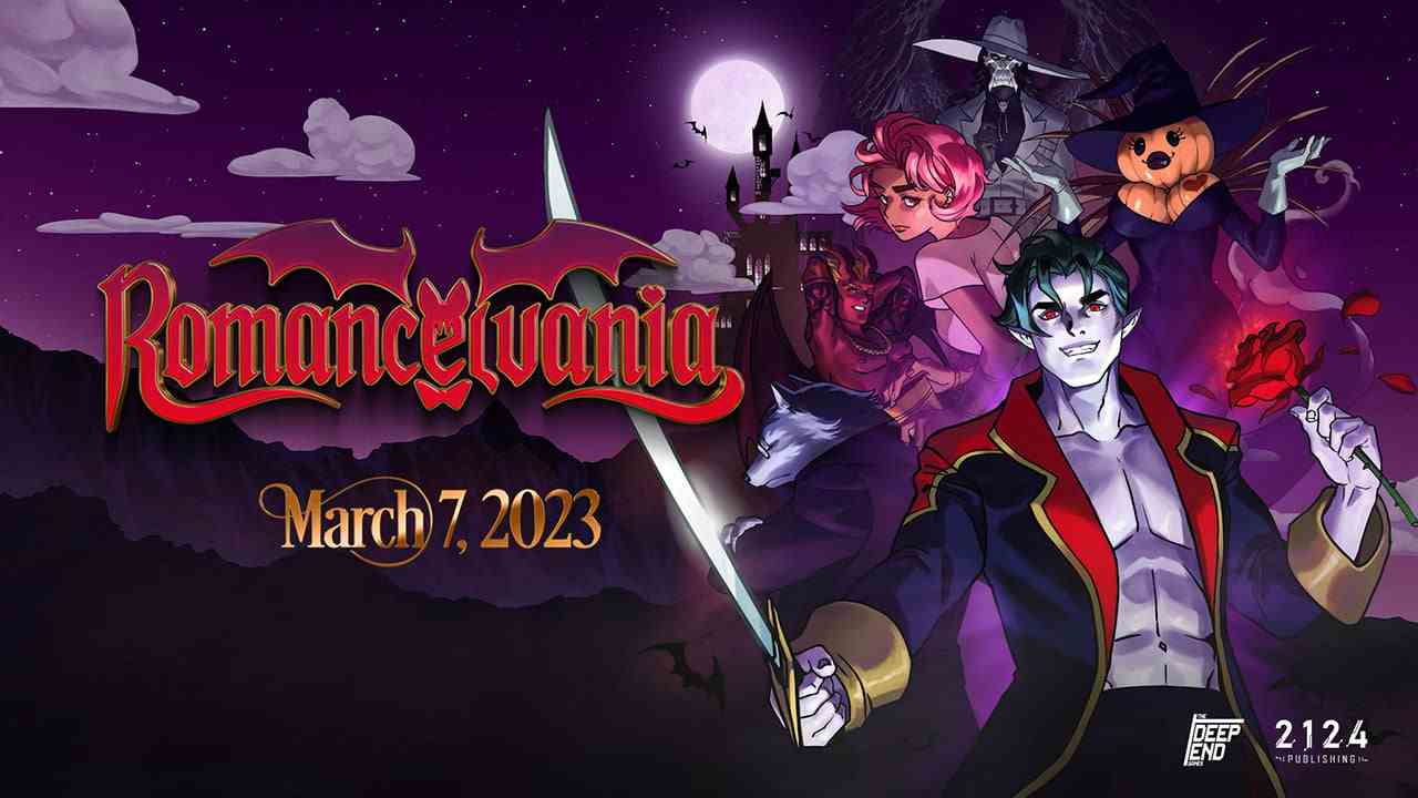 Romancelvania sera lancé le 7 mars sur PS5, Xbox Series et PC, plus tard sur Switch    
