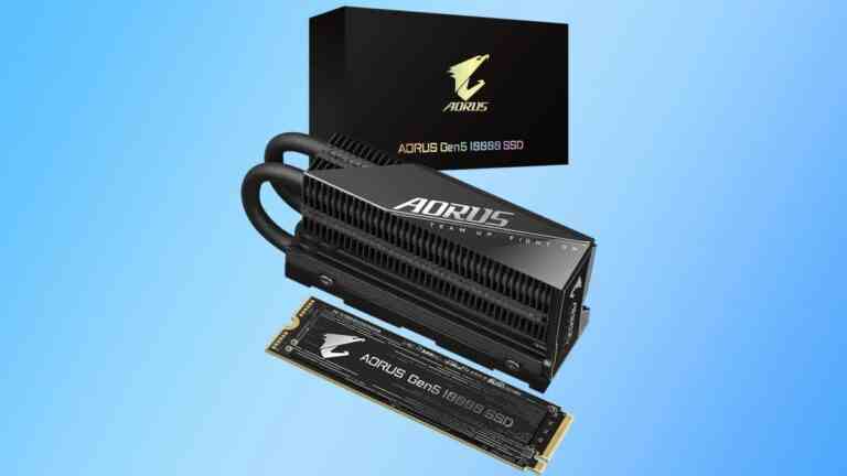 SSD Gigabyte Aorus Gen5 10000 2 To tarifé, disponible en précommande