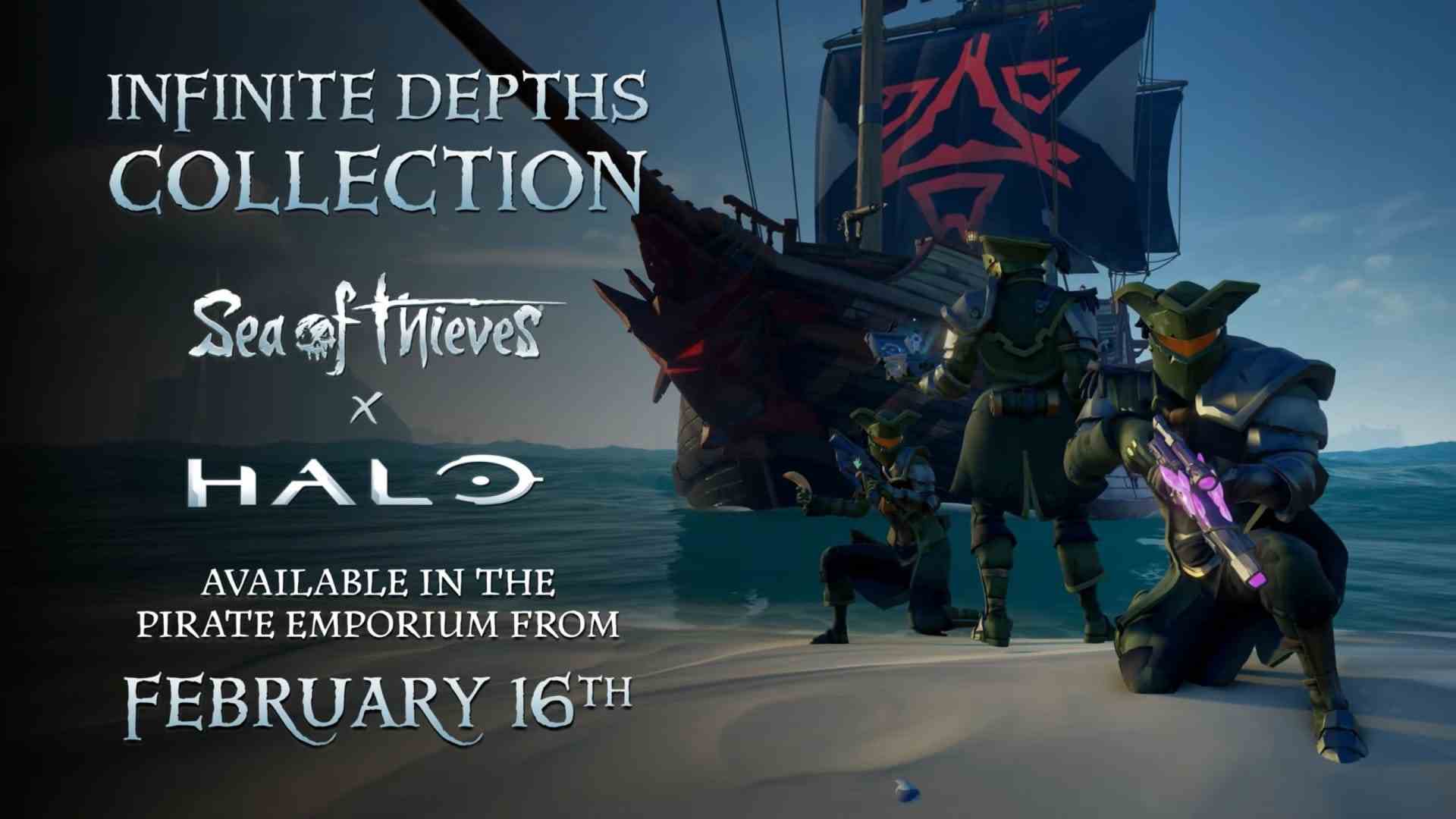 Sea of ​​Thieves révèle Halo Cosmetics et promet 