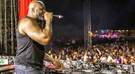 Shaquille O'Neal, alias DJ Diesel, en concert : "C'est comme être dans un match de basket et avoir des gens qui vous encouragent"