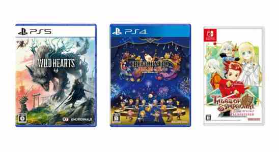 Sorties de jeux japonais de cette semaine : WILD HEARTS, Theatrhythm : Final Bar Line, Tales of Symphonia Remastered, etc.