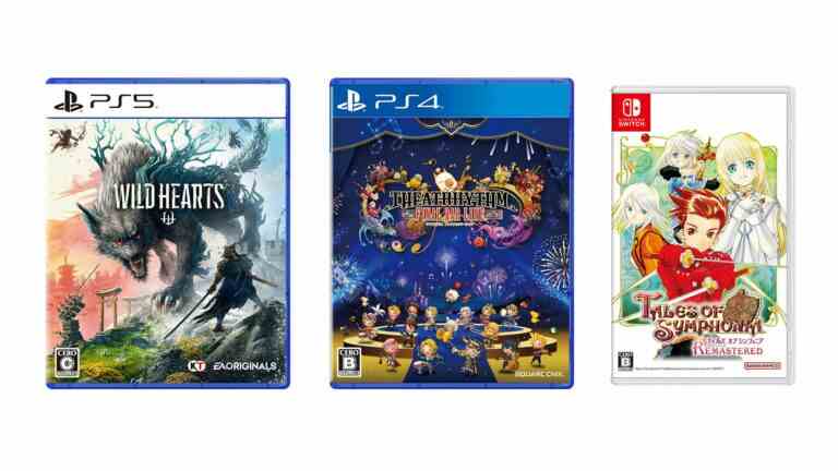 Sorties de jeux japonais de cette semaine : WILD HEARTS, Theatrhythm : Final Bar Line, Tales of Symphonia Remastered, etc.    
