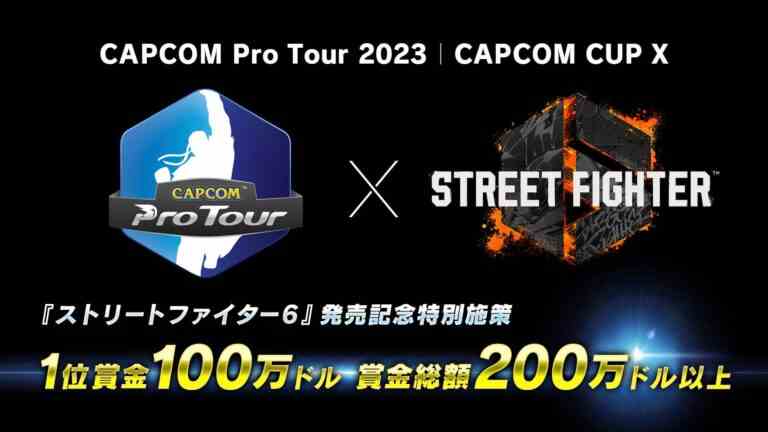 Street Fighter 6 fera ses débuts en compétition dans le Capcom Pro Tour 2023 ;  Grand prix de 1 million de dollars pour le gagnant