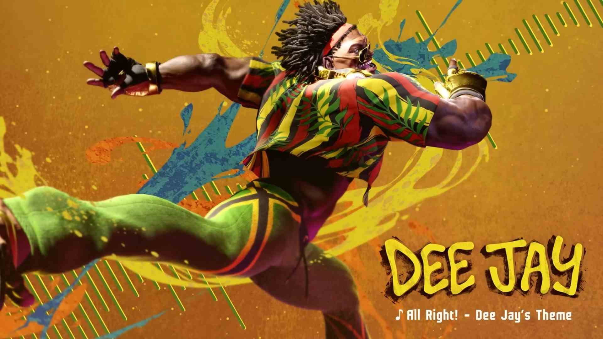 Street Fighter 6 révèle le thème musical de Dee Jay 