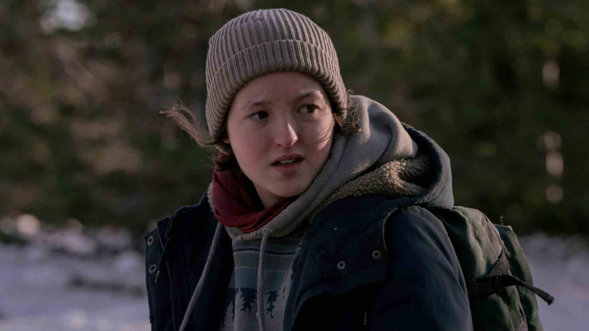 Bella Ramsey dans le rôle d'Ellie dans The Last of Us