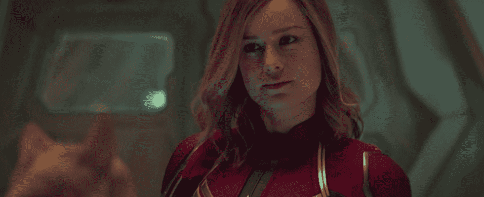 Brie Larson in Captain Marvel