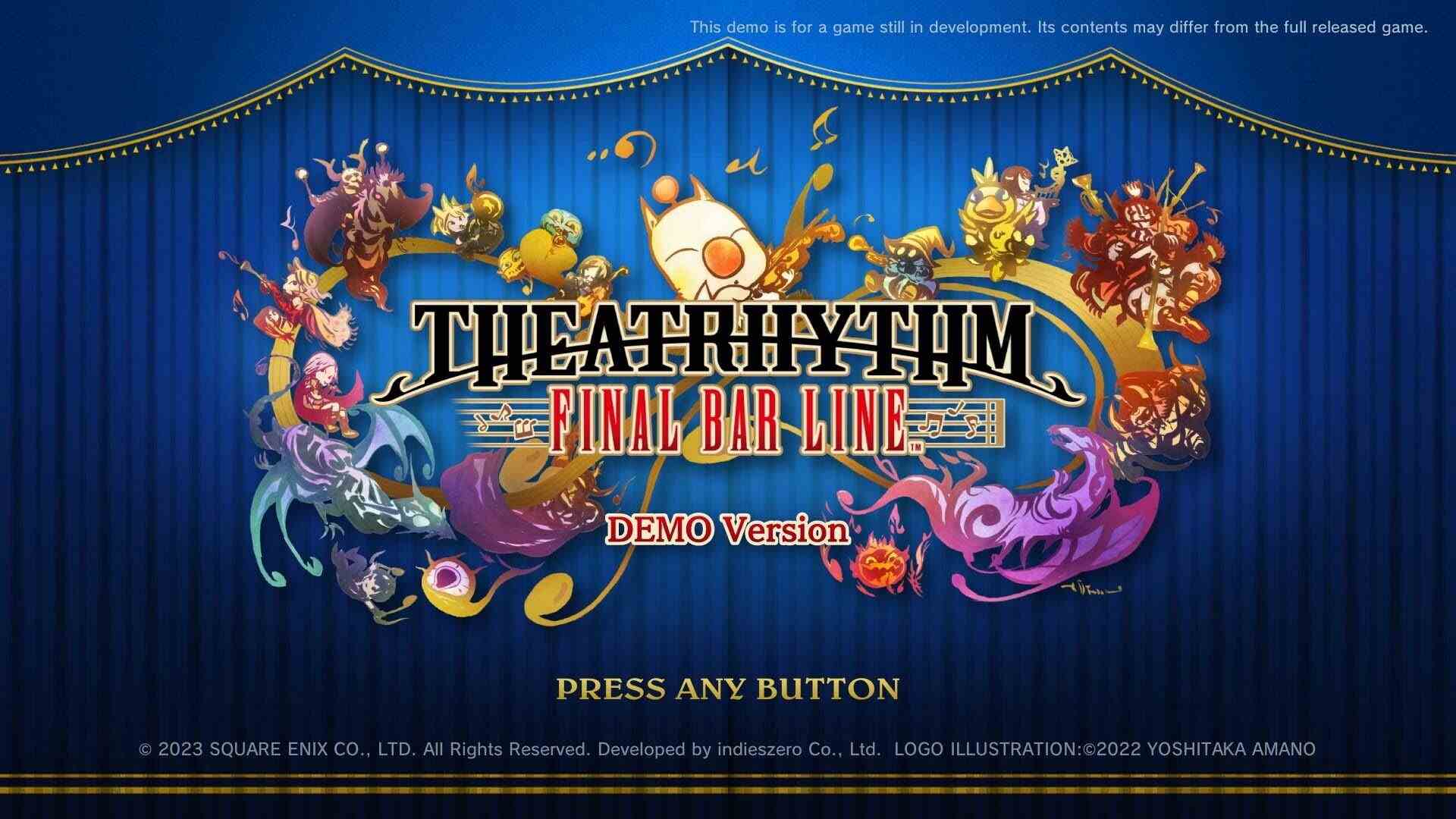 Theatrhythm : La démo Final Bar Line est lancée le 1er février    
