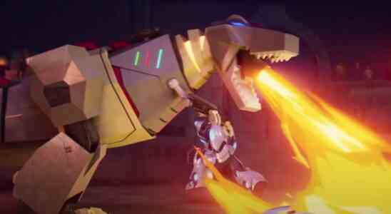 Grimlock in Transformers: EarthSpark.