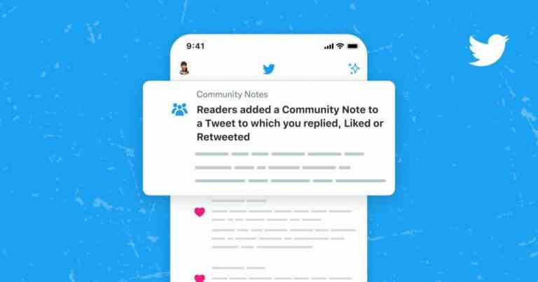 Twitter vous alertera désormais si un tweet avec lequel vous avez interagi reçoit une note de la communauté