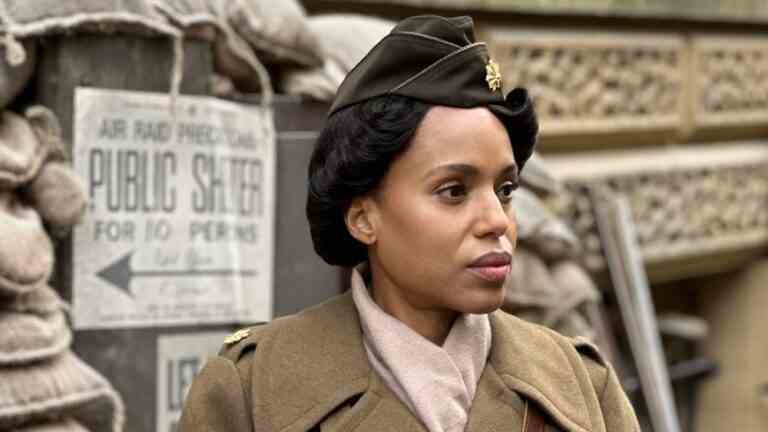 Tyler Perry et Kerry Washington partagent un premier aperçu du film Netflix sur la Seconde Guerre mondiale "Six Triple Eight" Le plus populaire doit être lu Inscrivez-vous aux newsletters Variety Plus de nos marques
	
	
