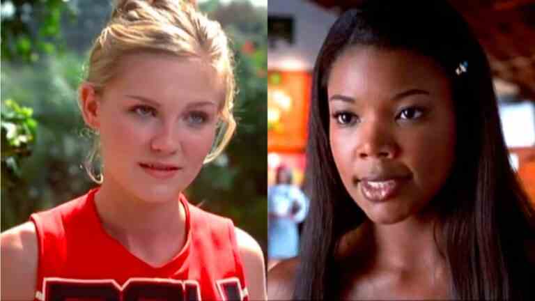 Kirsten Dunst and Gabrielle Union in Bring It On