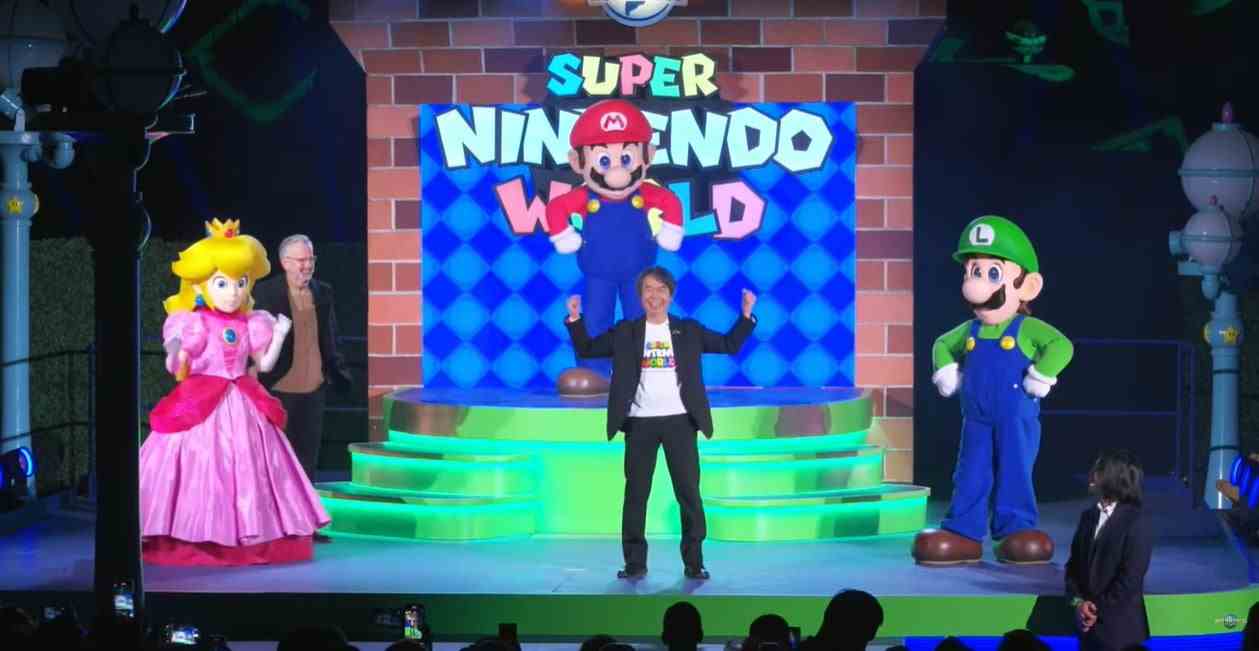 Vidéo : le créateur de Mario, Shigeru Miyamoto, prend la parole lors de l'inauguration de Super Nintendo World Hollywood
