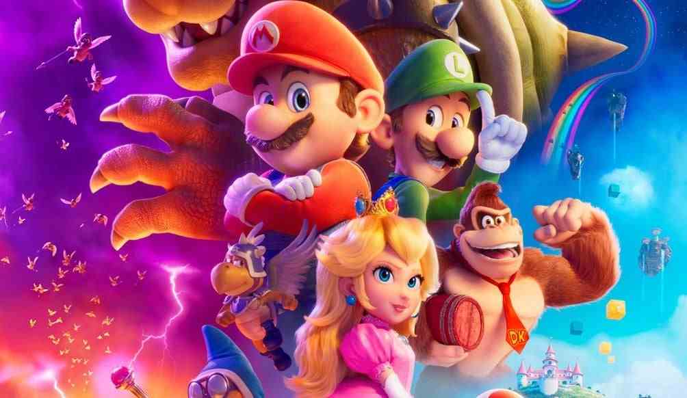 Voici l'affiche finale du film Super Mario Bros.
