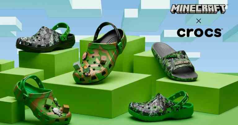 Vous pourrez bientôt acheter ces Crocs inspirés de Minecraft dont vous avez toujours rêvé
