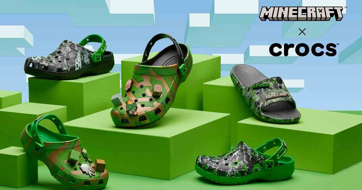 Vous pourrez bientôt acheter ces Crocs inspirés de Minecraft dont vous avez toujours rêvé
