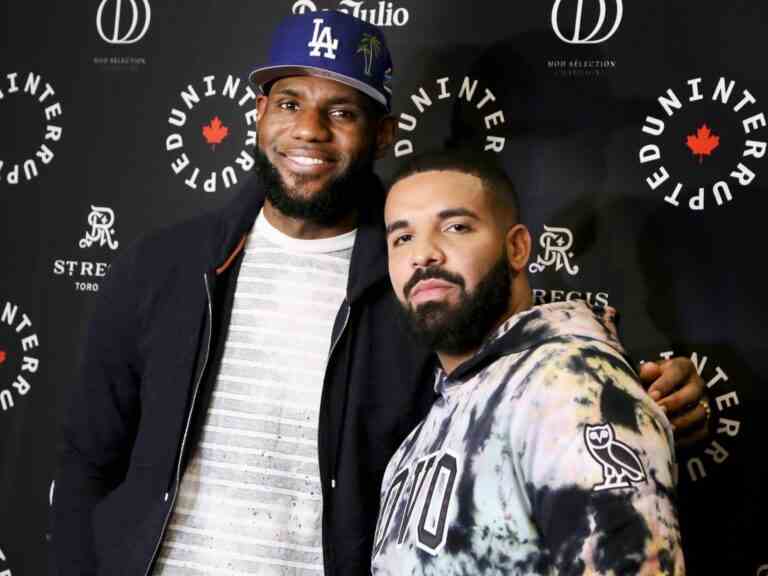 WARMINGTON: LeBron a établi le record de la NBA mais le meilleur tir est venu de Drake