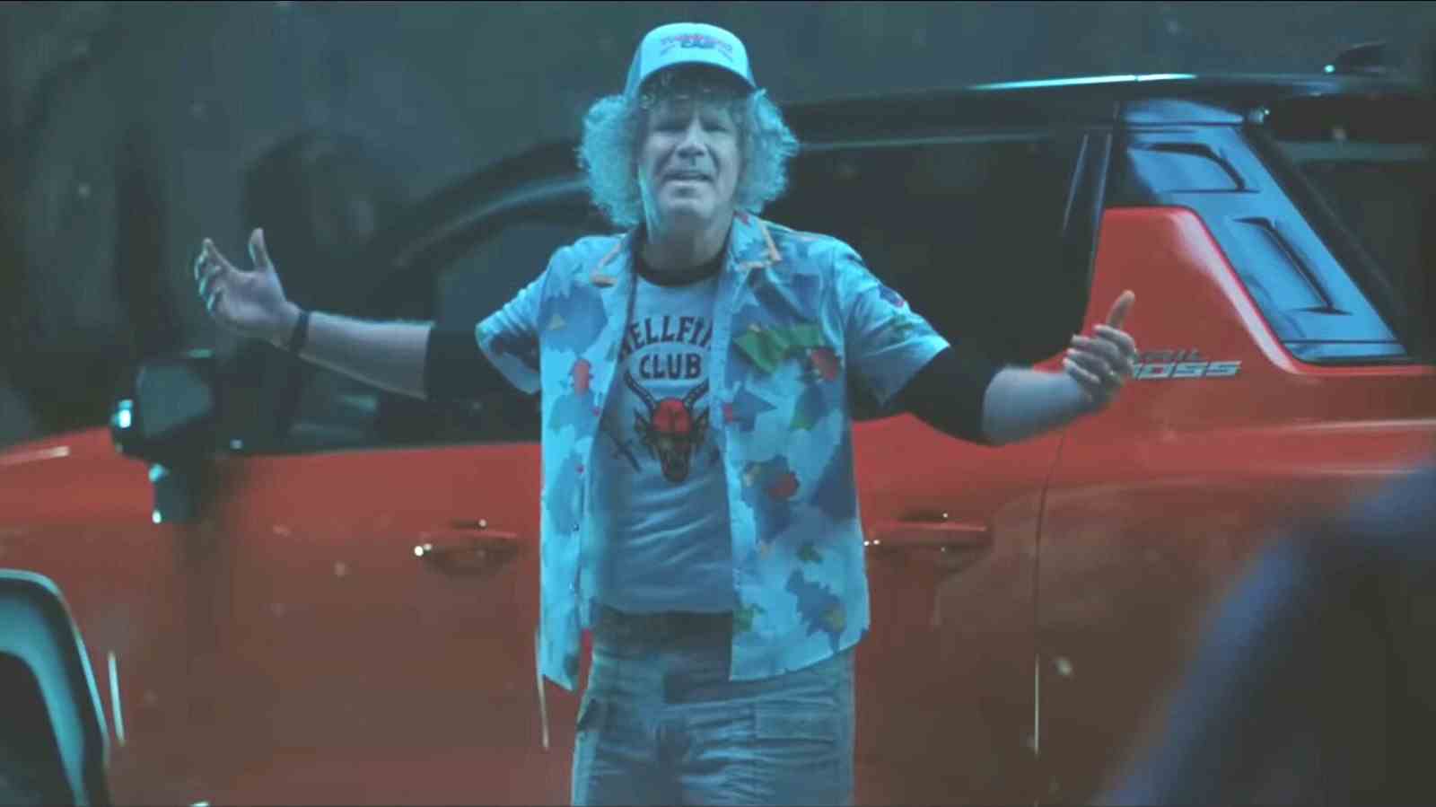 Will Ferrell entre dans Stranger Things, Squid Game et Bridgerton dans la publicité Netflix Super Bowl de GM
