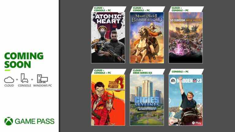 Xbox Game Pass ajoute SD Gundam Battle Alliance, Mount & Blade II: Bannerlord, Shadow Warrior 3: Definitive Edition, et plus à la mi-février    
