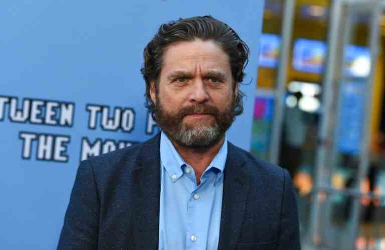 Zach Galifianakis arrives at the Los Angeles premiere of "Between Two Ferns: The Movie" at ArcLight Hollywood on Monday, Sept. 16, 2019. (Photo by Jordan Strauss/Invision/AP)