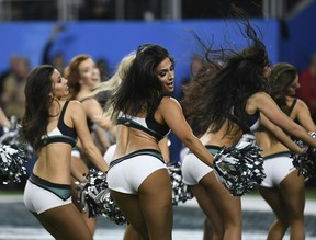 Les cheerleaders de la NFL au Super Bowl en 2018.