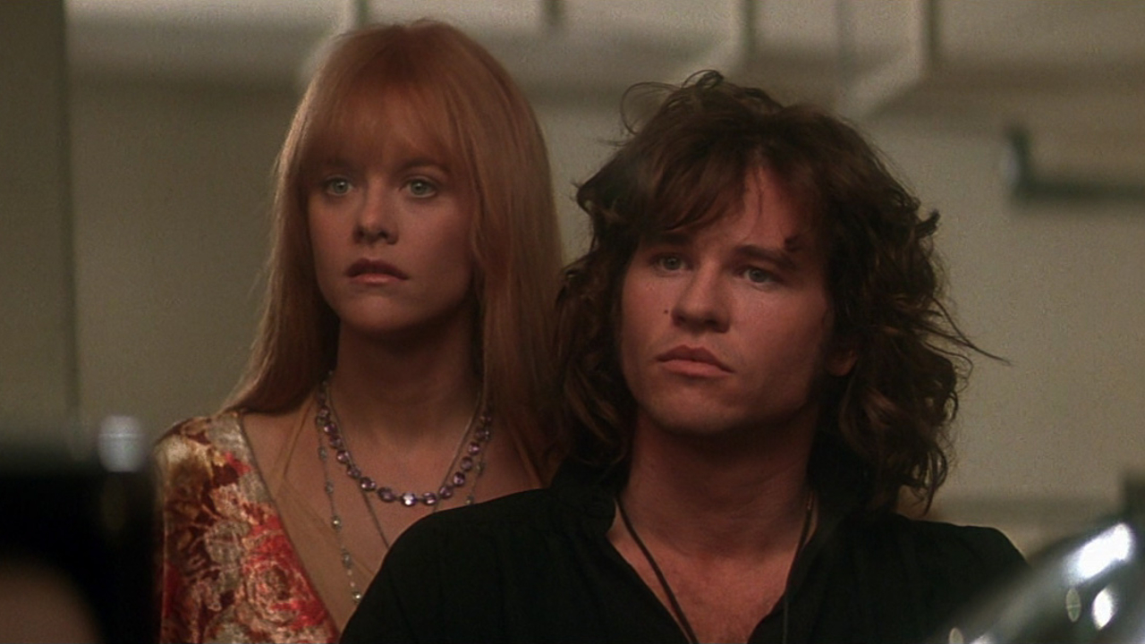 Meg Ryan et Val Kilmer dans The Doors