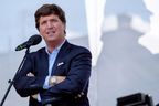 Tucker Carlson prend la parole lors du Mathias Corvinus Collegium (MCC) Feszt le 7 août 2021 à Esztergom, en Hongrie.  (Photo de Janos Kummer/Getty Images)