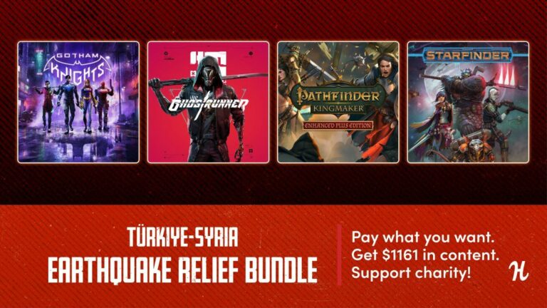 Türkiye-Syria Earthquake Relief Bundle échange 1000 $ de grands jeux contre les secours en cas de catastrophe – Destructoid
