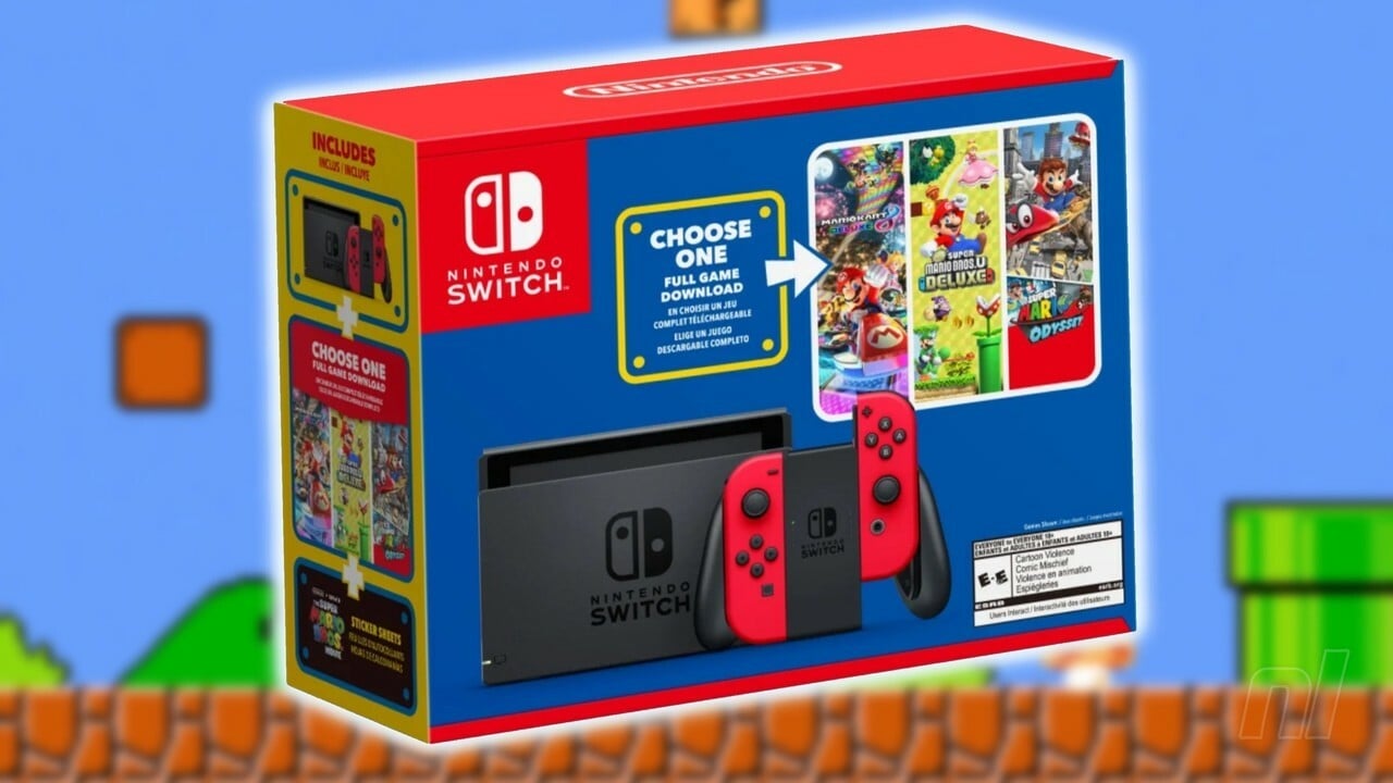 Nintendo dévoile le lot officiel de la console MAR10 Day Switch
