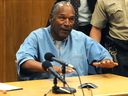 OJ Simpson assiste à une audience de libération conditionnelle au centre correctionnel de Lovelock, le 20 juillet 2017 à Lovelock, Nevada.