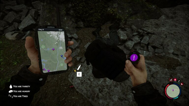 Here is how to use your GPS locator or plural locators in Sons of the Forest, to save locations and help you find your way around.