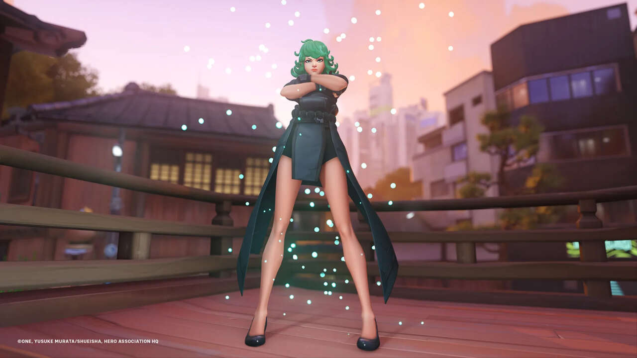 Le troisième skin One Punch Man d'Overwatch 2 est Tatsumaki, la terrible tornade
