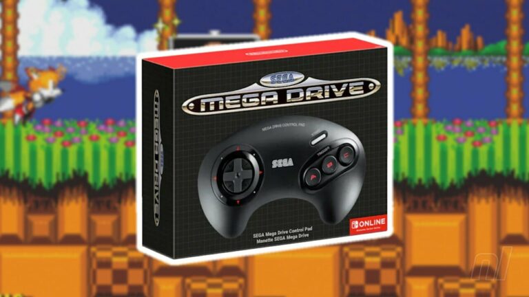 SEGA Mega Drive Control Pad pour Switch est de retour en stock sur My Nintendo Store (Royaume-Uni)
