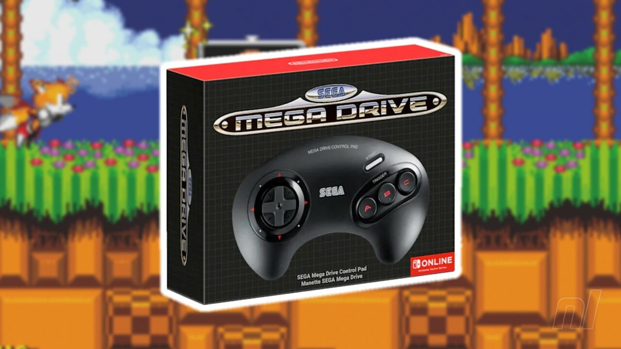 SEGA Mega Drive Control Pad pour Switch est de retour en stock sur My Nintendo Store (Royaume-Uni)
