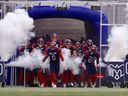 Les joueurs des Alouettes de Montréal participeront à la demi-finale de l'Est contre les Tiger-Cats de Hamilton au Stade Mémorial Percival Molson de Montréal le 6 novembre 2022. 