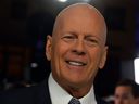 Bruce Willis est photographié lors de la première britannique du film Glass en 2019.