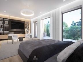 Les suites de deux et trois chambres mesurent jusqu'à 2 984 pieds carrés et sont accompagnées d'une consultation de conception de cinq heures avec Kim Lambert Studios pour personnaliser le décor.