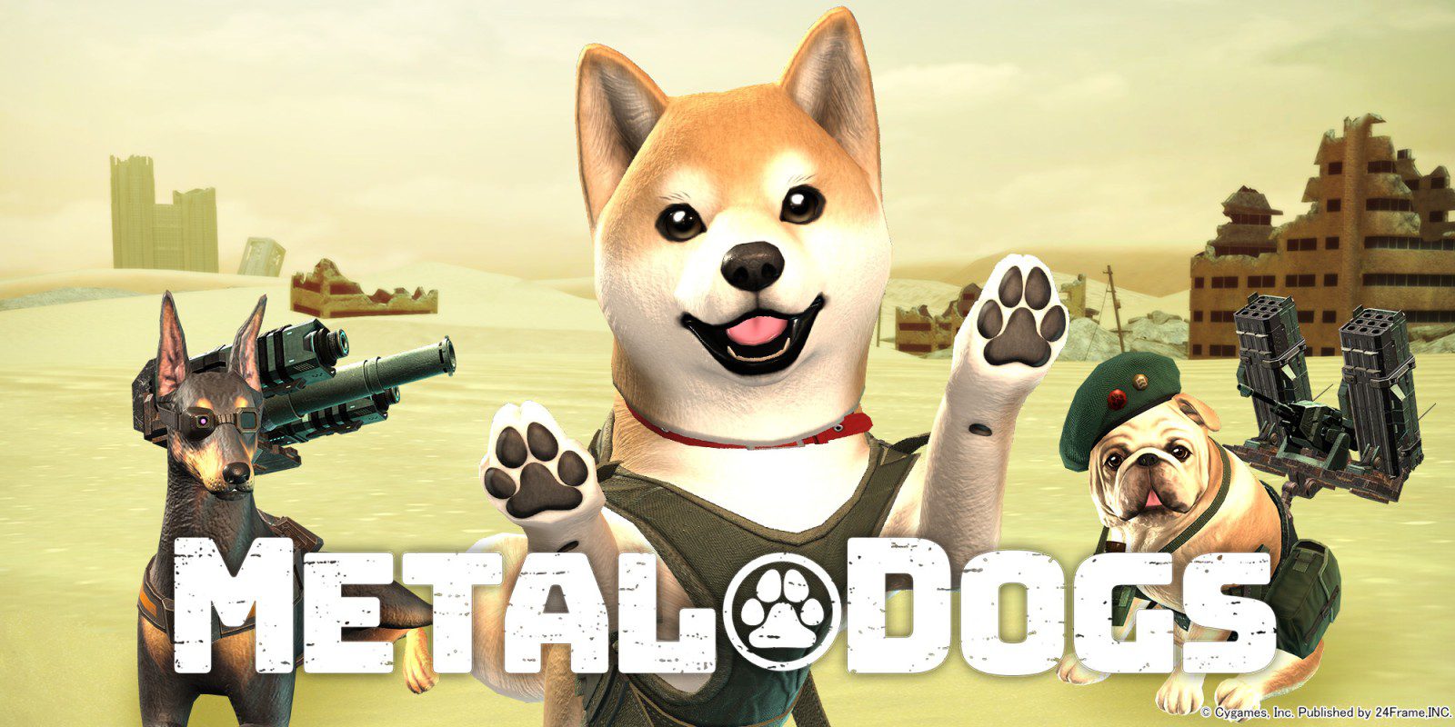 Lancement de la version anglaise de Metal Dogs sur Switch dans l'ouest
