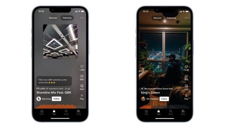 SoundCloud teste un flux de type TikTok pour la découverte musicale