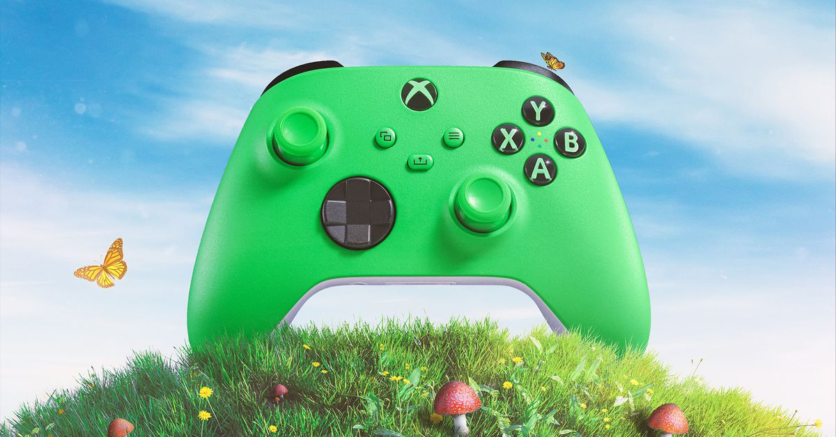 Microsoft ajoute une couleur vert slime à sa gamme de contrôleurs Xbox
