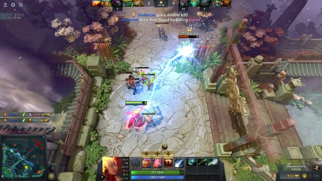 Vapeur DOTA 2