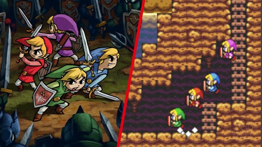 Zelda : Quatre épées