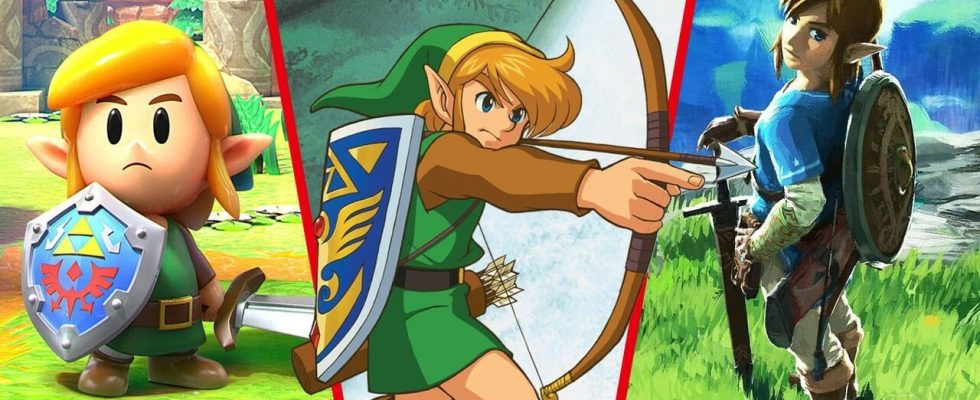 Quel jeu Zelda a le meilleur lien ?  - Chaque lien classé du pire au meilleur