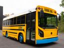 Un bus scolaire Lion Electric.