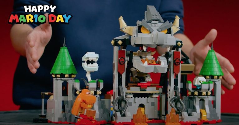 Le dernier ensemble Super Mario de Lego est Dry Bowser Castle et il sort en août
