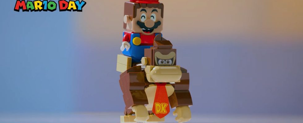 LEGO Super Mario révèle Donkey Kong, le château de Bowser