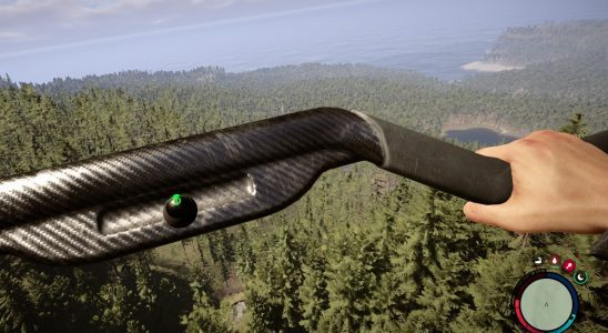 Using the hang glider in Sons of the Forest-FI