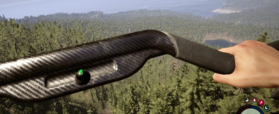 Using the hang glider in Sons of the Forest-FI