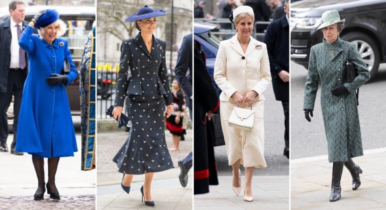 La tenue bleu marine de Kate avait une ambiance Mary Poppins