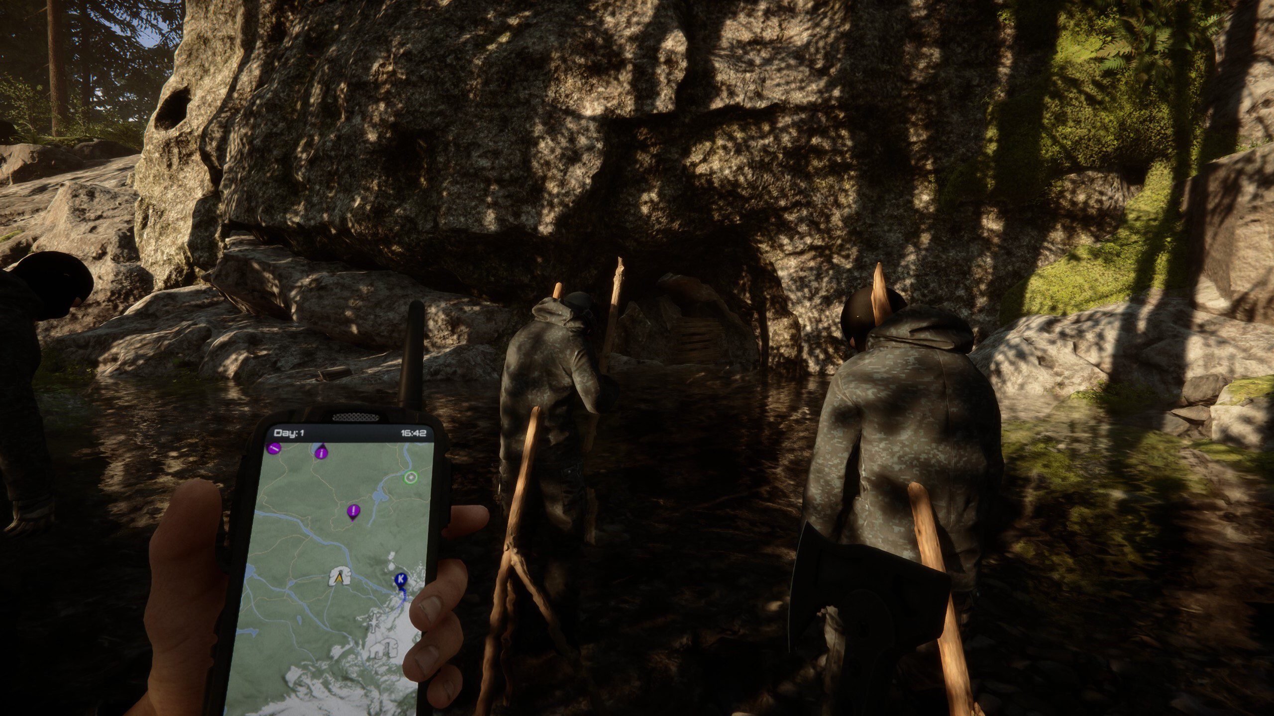 Where to find a shovel in Sons of the Forest