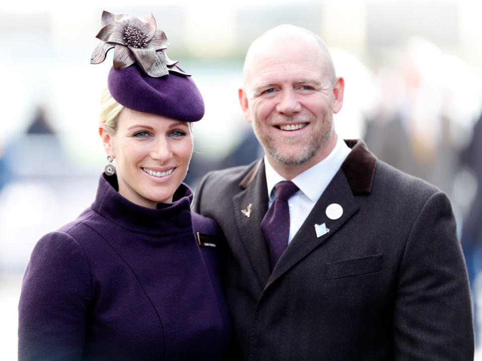 Zara et Mike Tindall photographiés en mars 2020. (Getty Images)